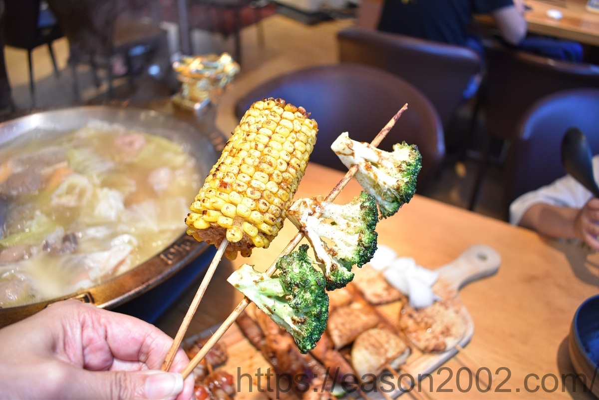 蘆洲佳瑪百貨商圈美食 | 蘆洲士林串燒 平價串燒、烤生蠔、生啤酒、牛骨髓牛肉火鍋，聚餐、節日慶祝首選